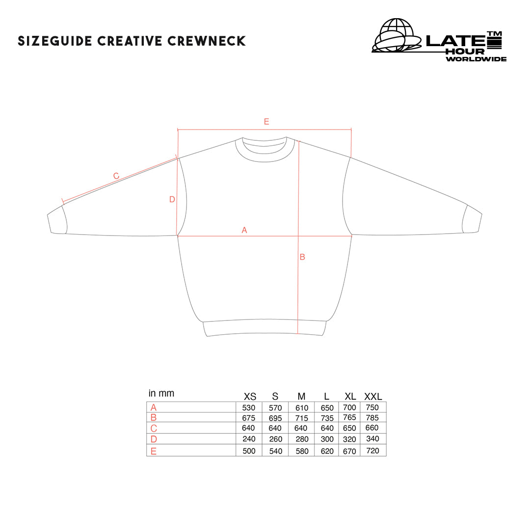 Creative Crewneck Ash Grey