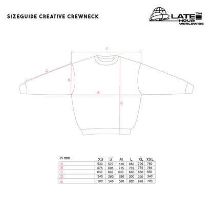 Creative Crewneck Ash Grey